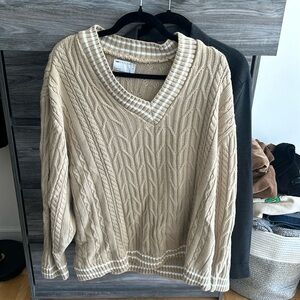 Oversized asos vNeck sweater